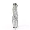 Pleaser - ADORE1020GWR Bottes de plateforme, Pole dance chaussures - Couleur argent Product image